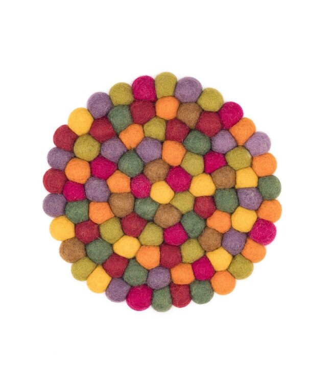 SJAAL MET VERHAAL  •• Onderzetter VB Rond | Indian Summer