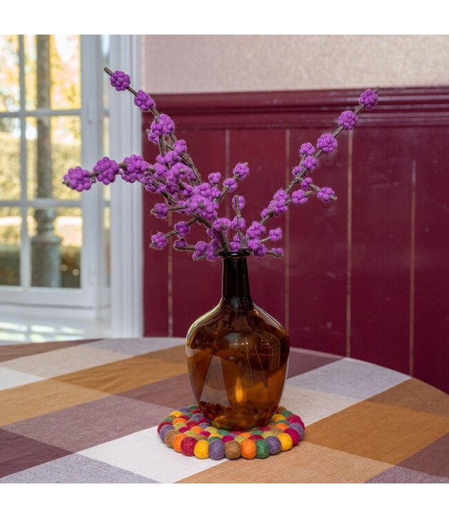 SJAAL MET VERHAAL  •• Onderzetter VB Rond | Indian Summer