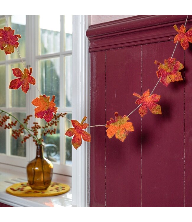 SJAAL MET VERHAAL  •• Viltslinger Herfstblad Indian Summer