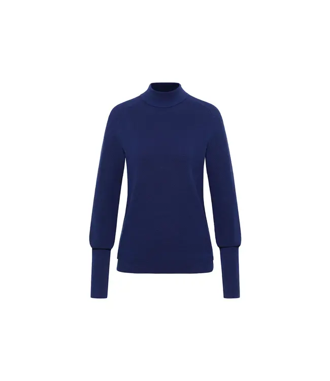 LANIUS •• Turtleneck sweater | purple blue