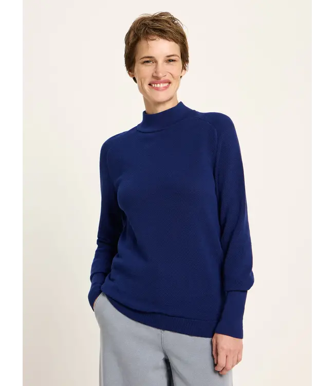 LANIUS •• Turtleneck sweater | purple blue