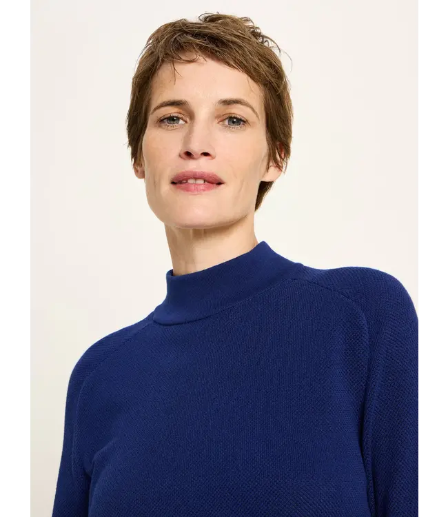 LANIUS •• Turtleneck sweater | purple blue