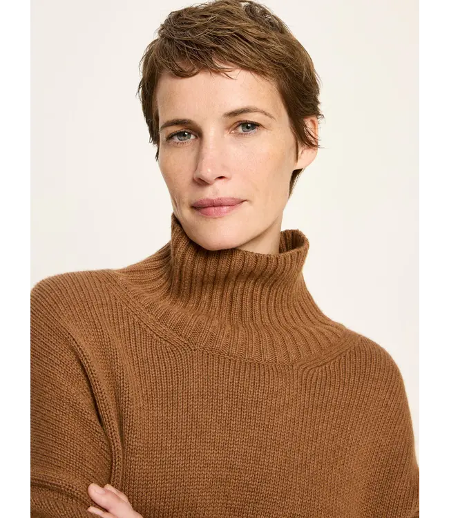 LANIUS •• Oversized sweater | brown