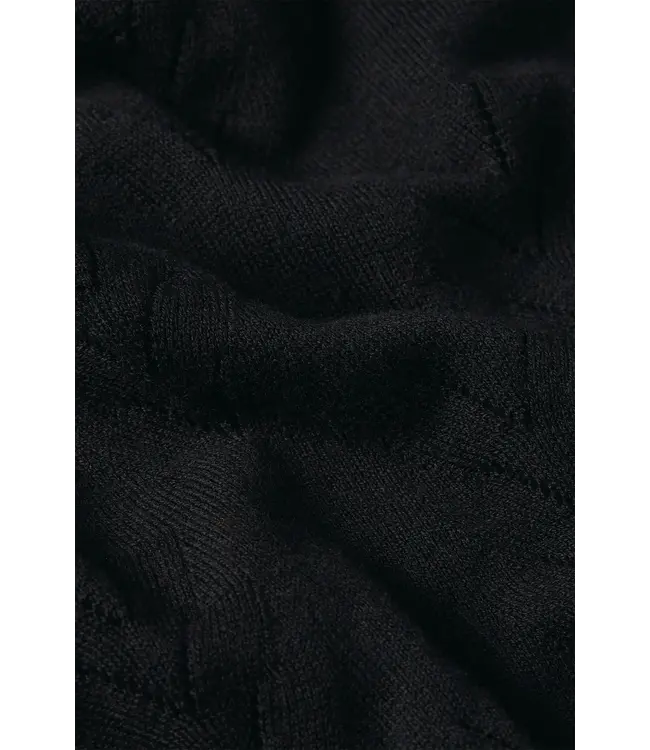 KING LOUIE •• Rollneck Top Club | Black