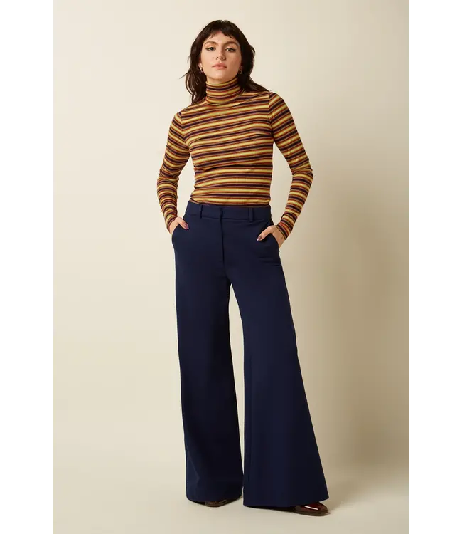 KING LOUIE •• Rollneck Top Eira Stripe | Multi Color