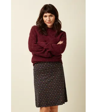 KING LOUIE •• Border Skirt Jangle | Black