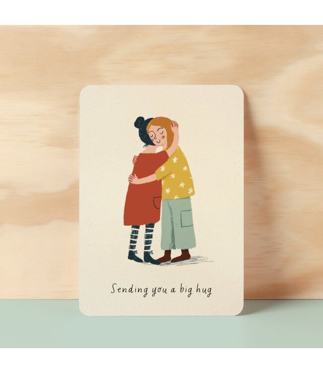 Illu-ster •• Ansichtkaart | Big hug