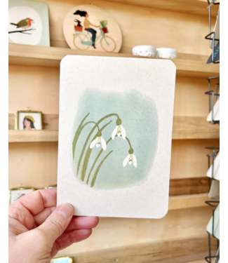 Illu-ster •• Ansichtkaart | Snow Drops