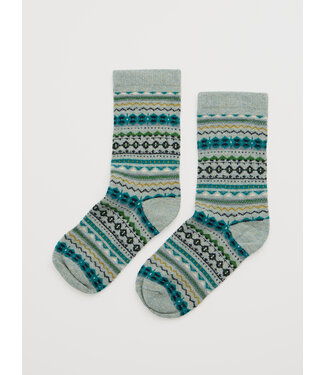SEASALT CORNWALL •• Wollen Sokken Fair Isle | Nerine Speedwell