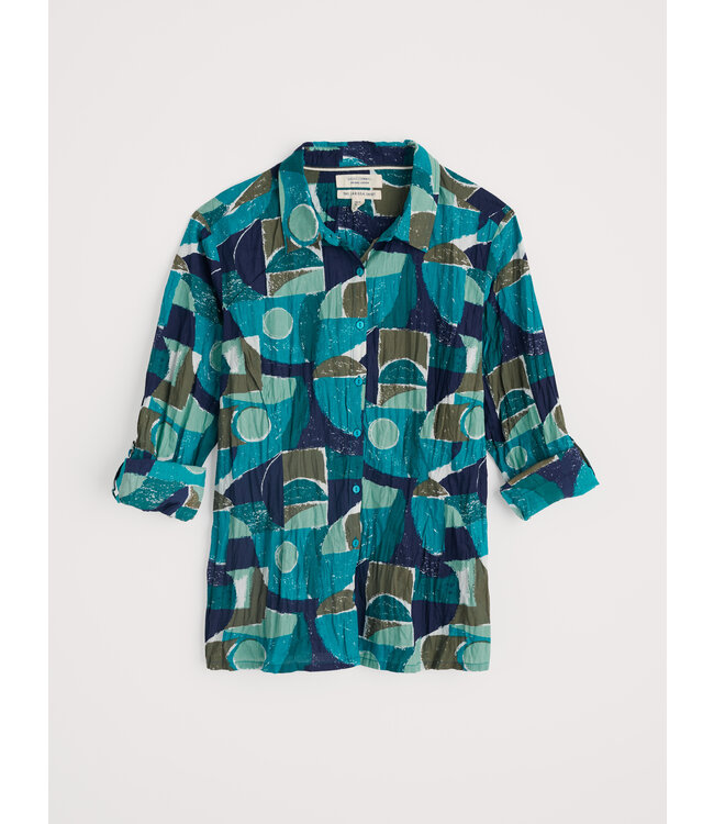SEASALT CORNWALL •• Blouse Larissa | Penwith Abstract Emulsion