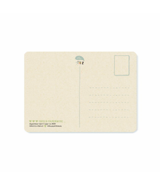 Illu-ster •• Ansichtkaart | Sweet Amanita