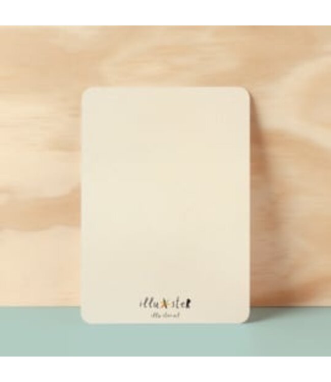 Illu-ster •• Ansichtkaart | For you