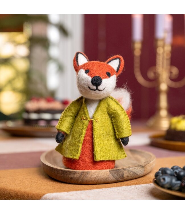 SJAAL MET VERHAAL  •• Decoratie Vos Indian Summer