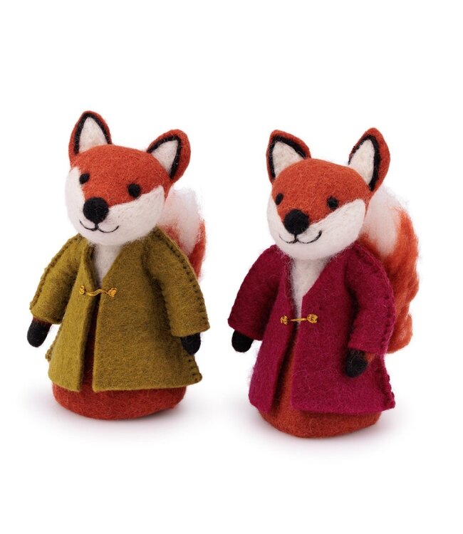 SJAAL MET VERHAAL  •• Decoratie Vos Indian Summer