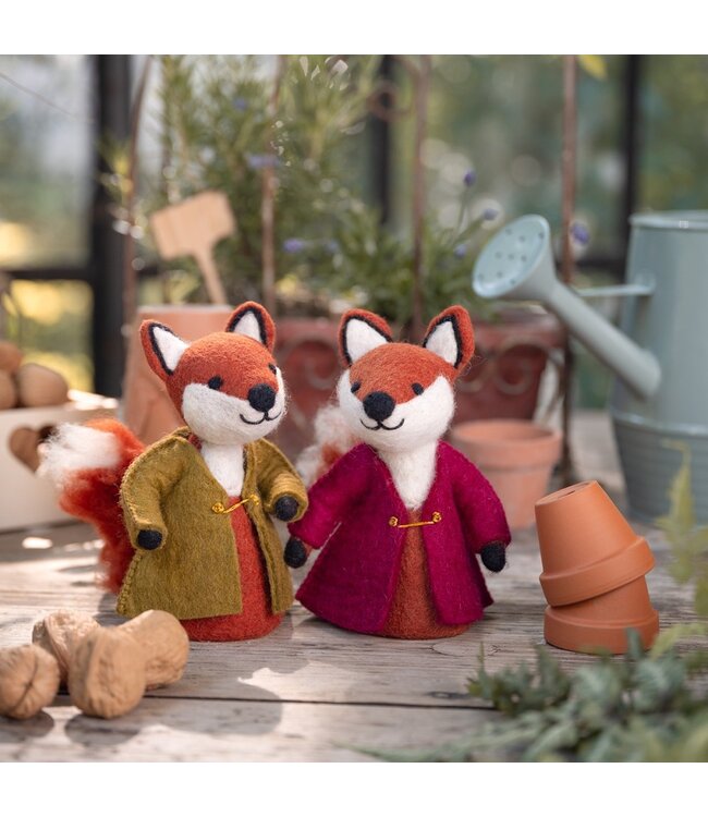 SJAAL MET VERHAAL  •• Decoratie Vos Indian Summer