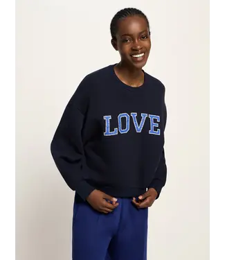 LANIUS •• Statement Sweatshirt | Midnight