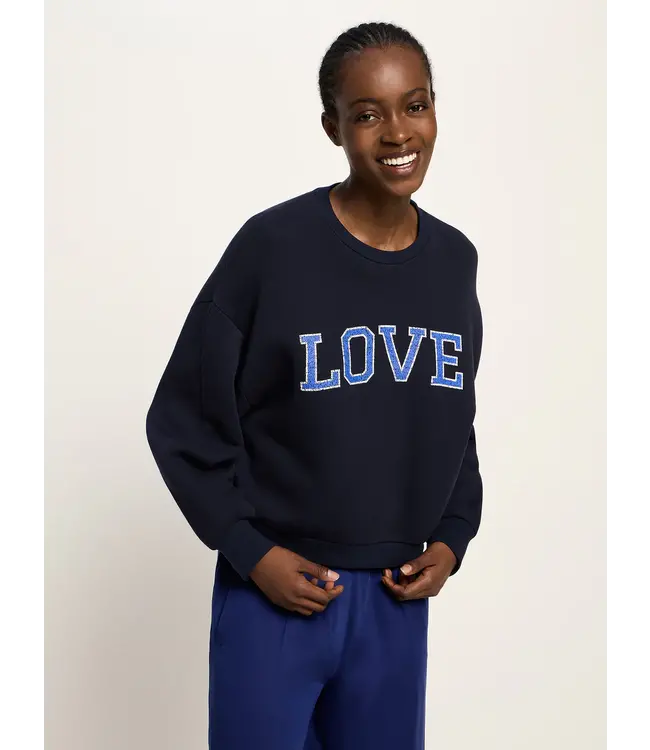 LANIUS •• Statement Sweatshirt | Midnight