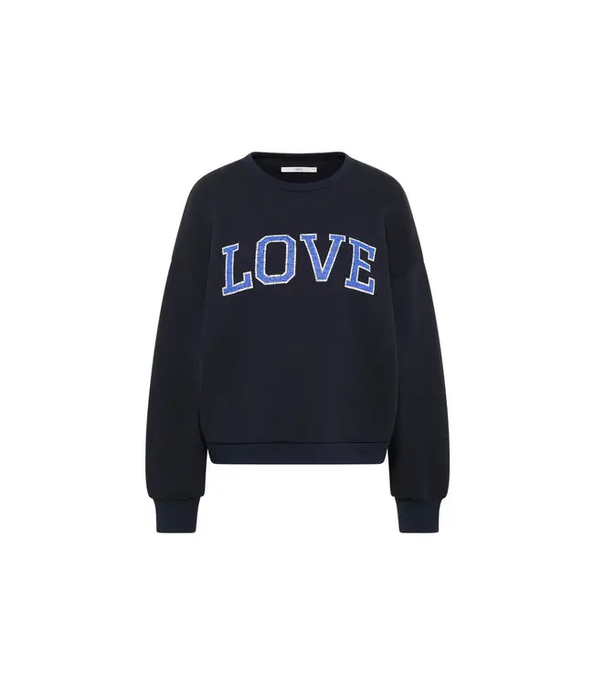 LANIUS •• Statement Sweatshirt | Midnight