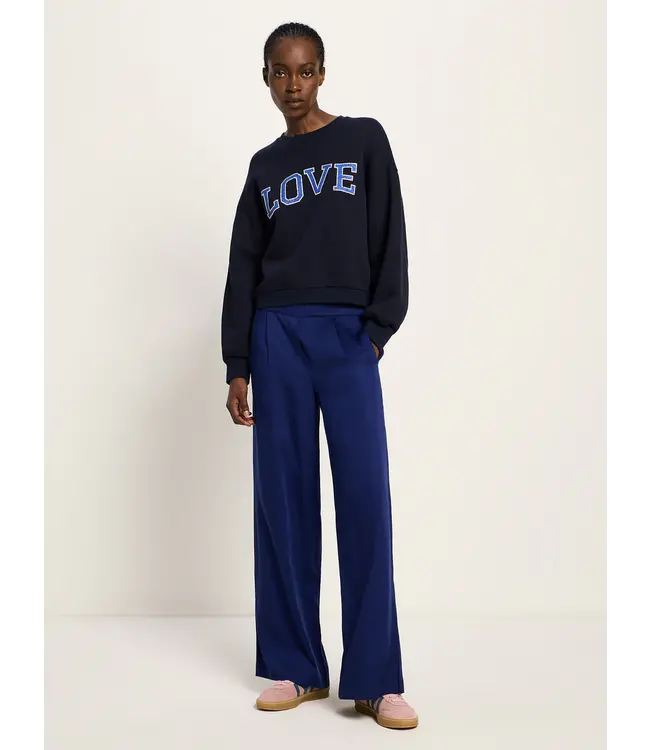 LANIUS •• Statement Sweatshirt | Midnight