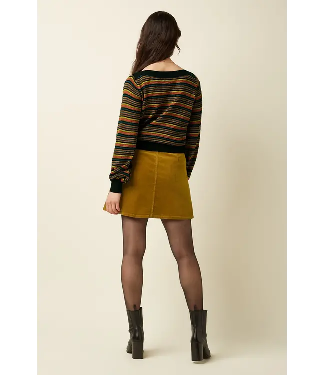 •• Top Audrey Bell Marielle | black, in bio-katoen