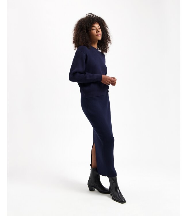 KUYICHI •• Keira Skirt | Dark Navy