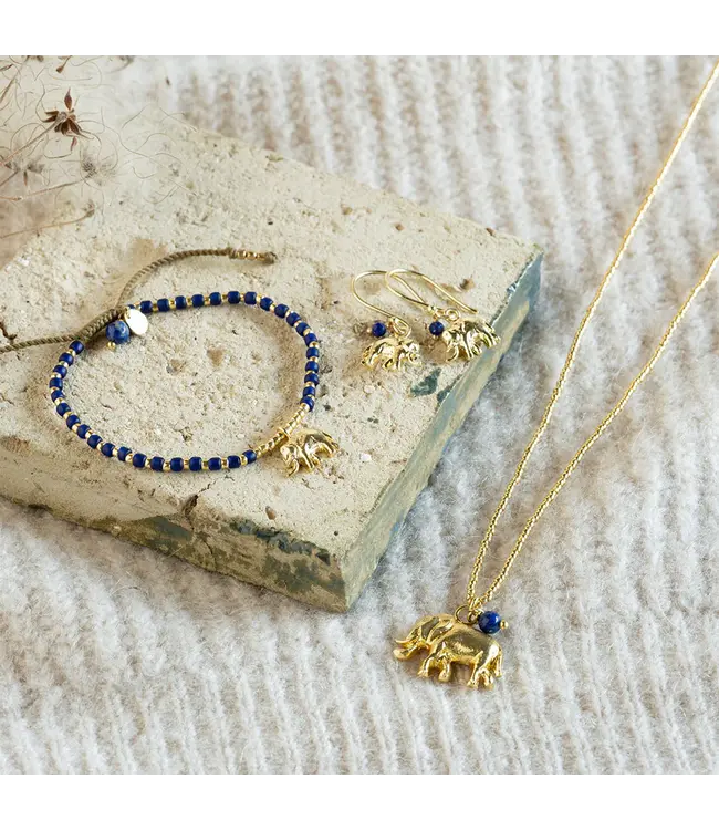 A BEAUTIFUL STORY •• Generous Lapis Lazuli Earrings