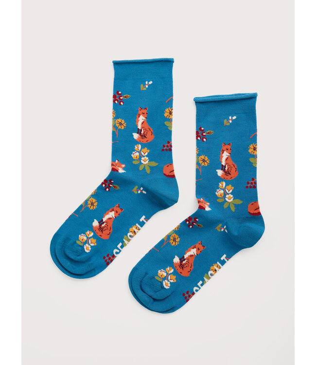 SEASALT CORNWALL •• Womens Arty Socks | Foxes Lane Lagoon