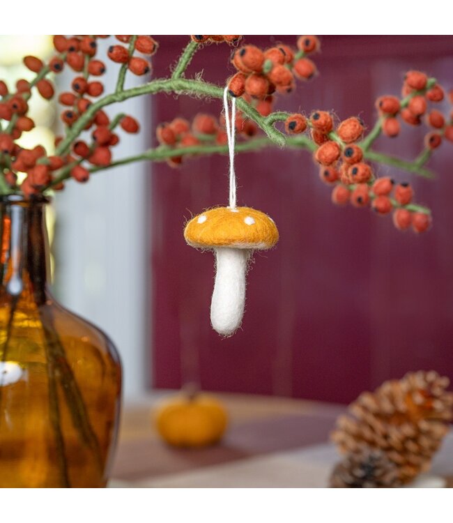 SJAAL MET VERHAAL  •• Hanger Paddenstoel | Indian summer | Medium