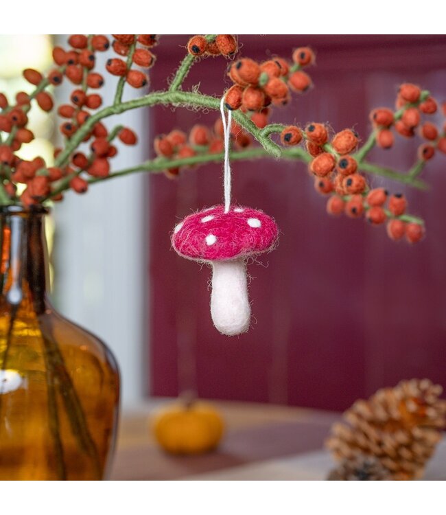 SJAAL MET VERHAAL  •• Hanger Paddenstoel | Indian summer | Medium