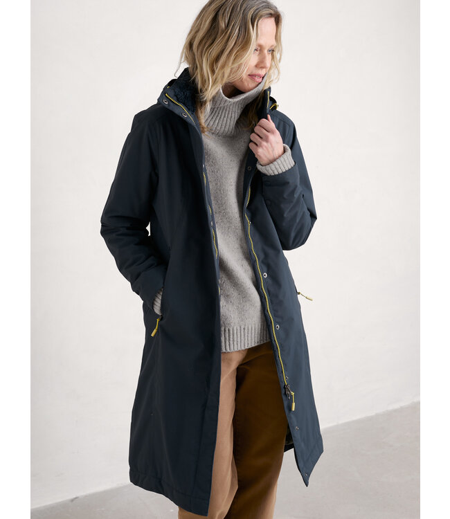 SEASALT CORNWALL •• Waterproof Raincoat Janelle | Squid Ink