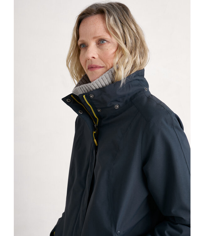 SEASALT CORNWALL •• Waterproof Raincoat Janelle | Squid Ink