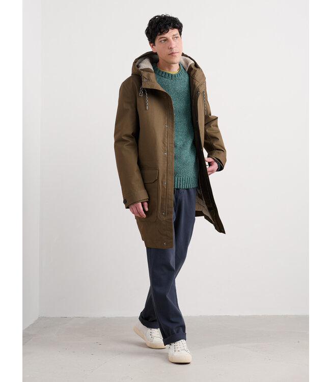 SEASALT CORNWALL •• Heren Tidesman Waterproof Jas | Riverbed