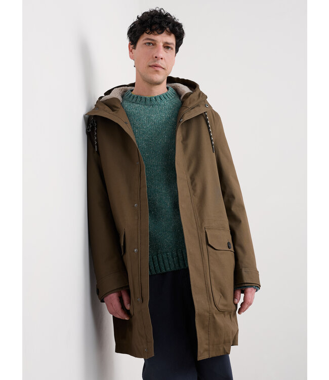 SEASALT CORNWALL •• Heren Tidesman Waterproof Jas | Riverbed