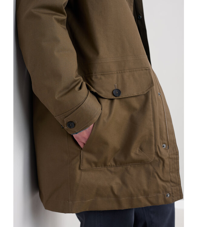 SEASALT CORNWALL •• Heren Tidesman Waterproof Jas | Riverbed