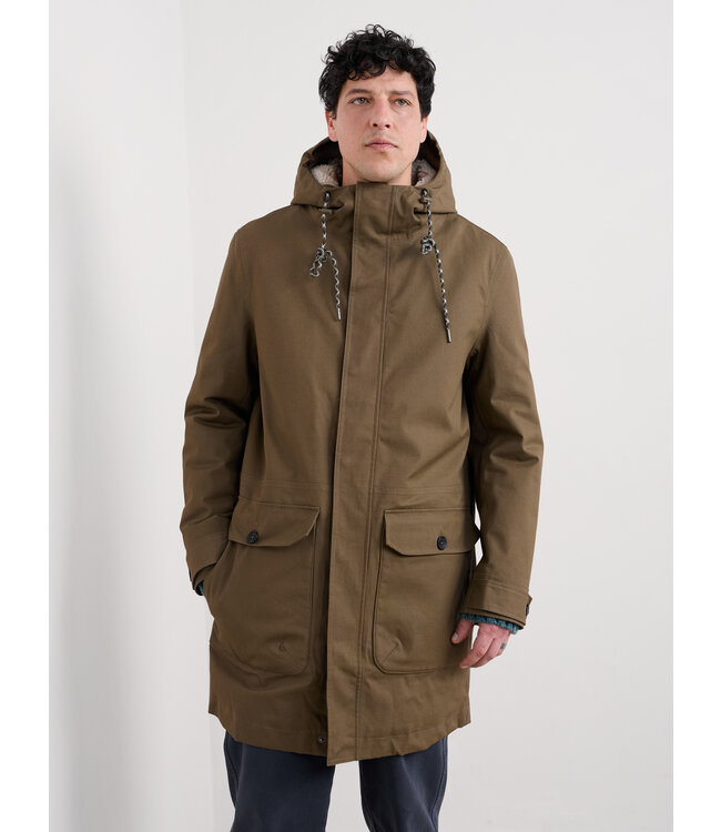 SEASALT CORNWALL •• Heren Tidesman Waterproof Jas | Riverbed