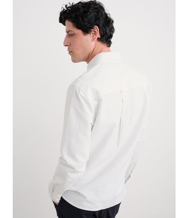 •• Gestreept overhemd Jenken | Peder Salt