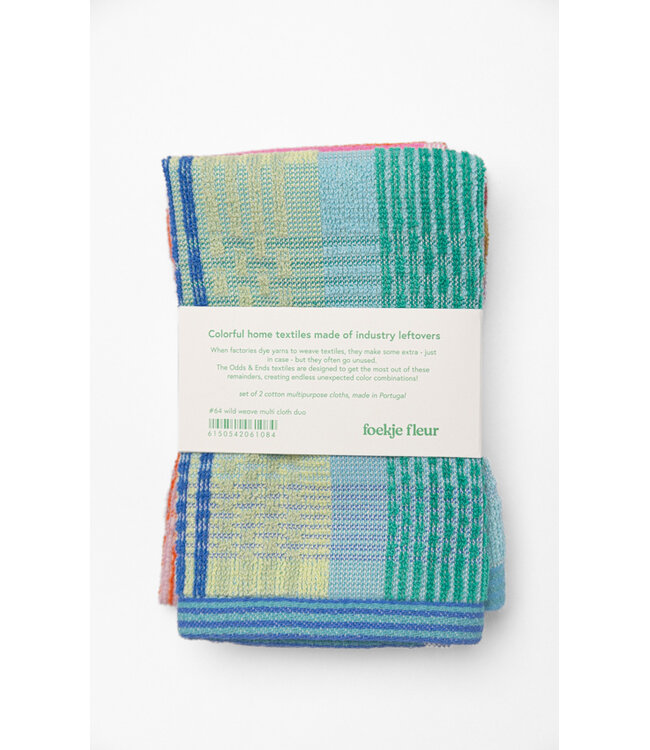FOEKJE FLEUR •• Multi Cloth duo #64 wild weave