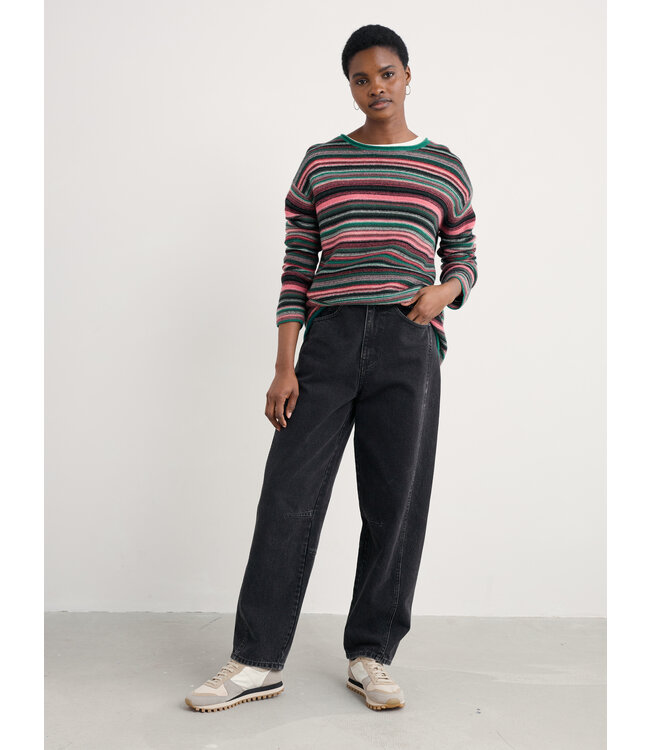 SEASALT CORNWALL •• Gestreepte trui Fruity | Ripple Marks Squash Multi