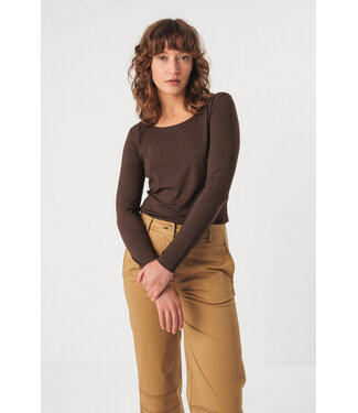 SKFK •• ZUR-7 T-SHIRT | Dark Brown