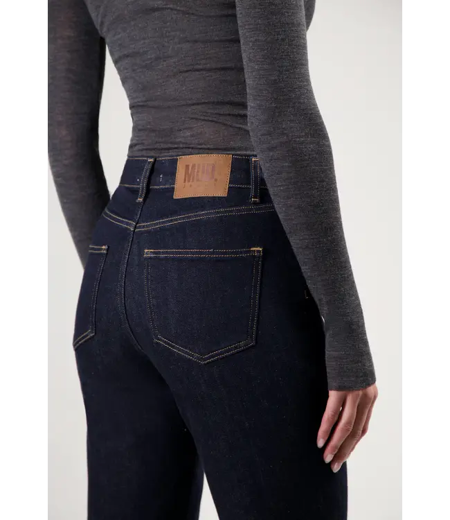 MUD Jeans •• Jeans Mams High Tapered | Strong Blue