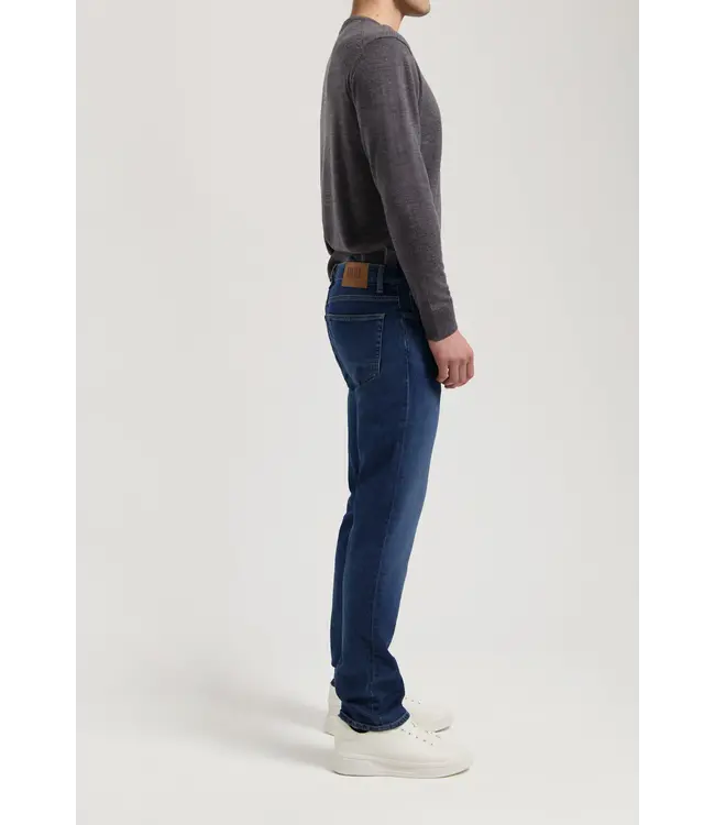 MUD Jeans •• Jeans Bryce Mid Straight | Rustic Blue