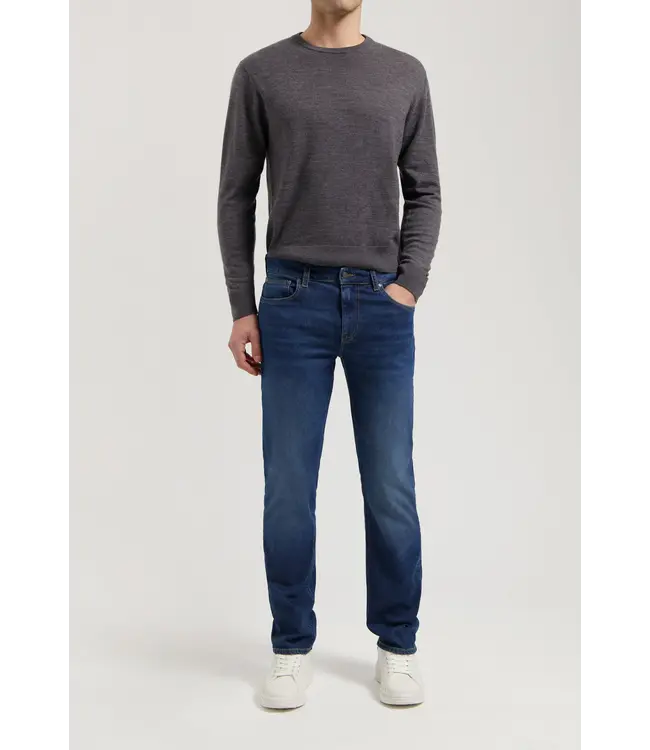 MUD Jeans •• Jeans Bryce Mid Straight | Rustic Blue