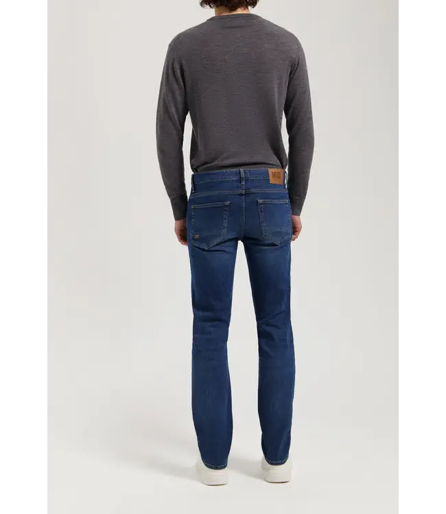 MUD Jeans •• Jeans Bryce Mid Straight | Rustic Blue