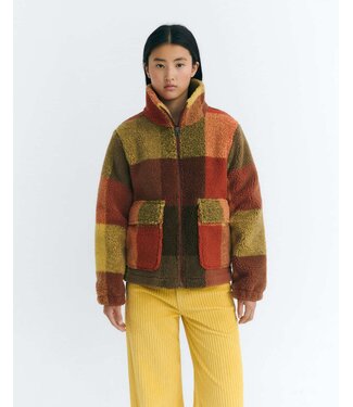 THINKING MU •• Creeck Checks Sophie Jacket