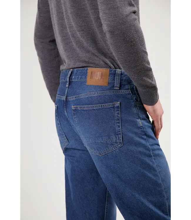 MUD Jeans •• Jeans Alex Mid Loose | Rustic Blue