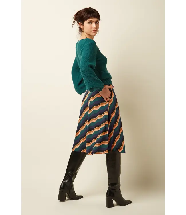 KING LOUIE •• Serena Skirt Razzle | Dragonfly Green