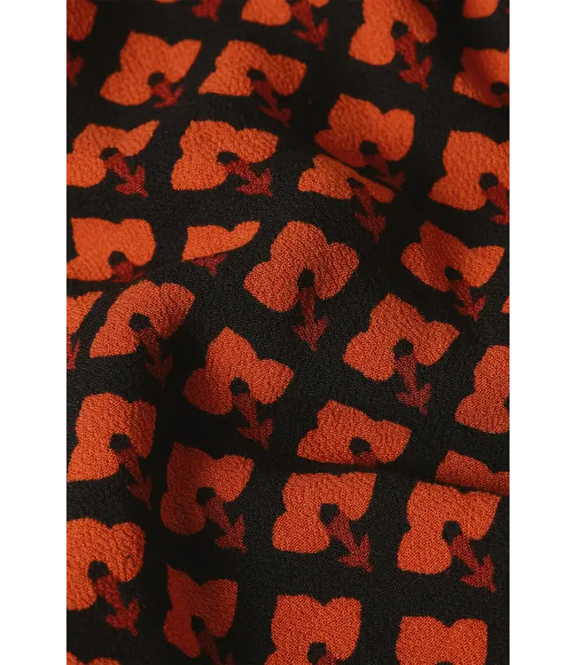 KING LOUIE •• Maisie Blouse Moire | Black