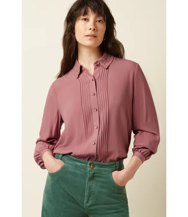 KING LOUIE •• Alicia Blouse Etha | Mesa Pink