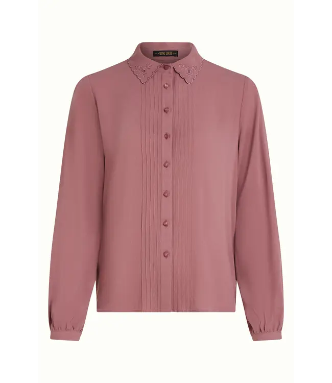 KING LOUIE •• Alicia Blouse Etha | Mesa Pink