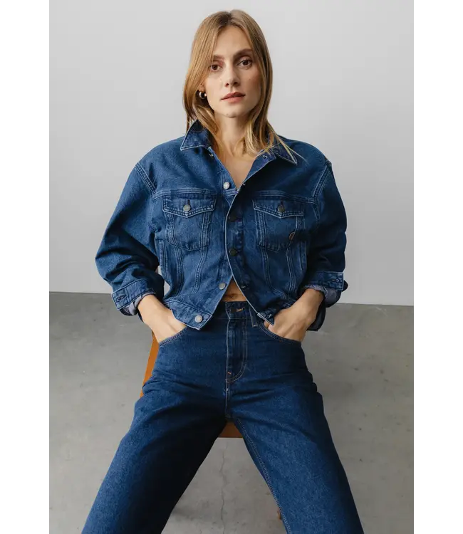 MUD Jeans •• Jamie Mid Loose | Stone Indigo